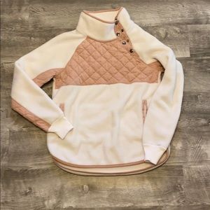 A&F Asymmetrical Fleece